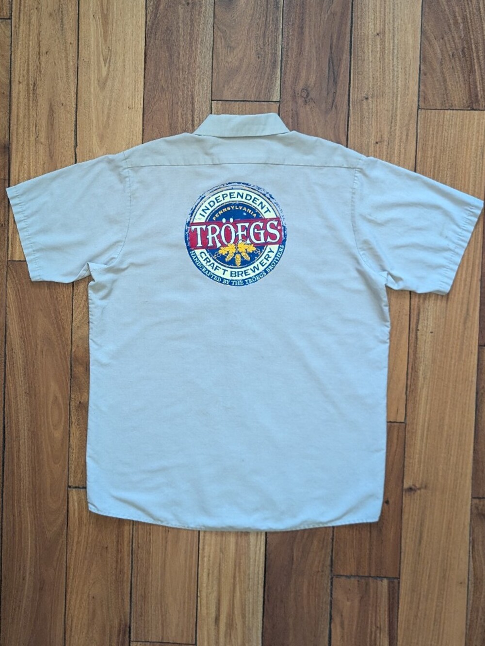 Troegs Brewery Vintage Work Shirt (L)